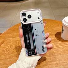 幾何パターン モノトーン カラーグラデーション 抽象デザインケース,家族、恋人、友人、そして子供たちへのプレゼントに最適です。 - ホワイト - チェックする 38
