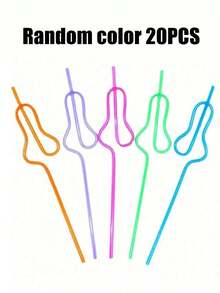 1/5/10pcs Fun Hen Party Straws, Bachelorette Party Decorative Straw,Cartoon Art Shape Plastic Straw,Reusable Plastic Drinking Straws,Wedding Party Straw,Ideal Bridal Gifts,For Festive Parties,Jazzing Up The Breakfast Milk Or Juice - A - View 18