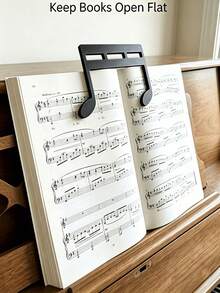 3d Printed Music Clip, Suitable For Piano, Guitar And Violin - Large Capacity Music Clip, Firmly Fixes Music Score, Easy To Read, Perfect Gift For Music Lovers - Multicolor - View 6