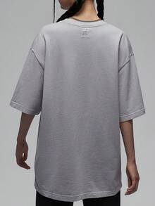 Nike/Jordan Authentic Women's Casual Printed Breathable Loose Sports T-Shirt HF6424-012 - HF6424-012 - View 3