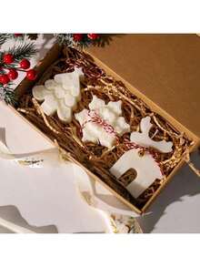 Christmas Holiday Gift Set. Shaped Scented Candles, Home Decor Figurines - 1PC - View 17