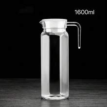 1pc Multi-Functional Heat-Resistant Cold Water Bottle - Storage Container For Hot Or Cold Drinks, Fridge Water Jug, Juice Container, Water Bottle, Iced Tea Pot Or Milk Pot, Suitable For Kitchen, Dining Room, Outdoor Camping - Multicolor - View 16
