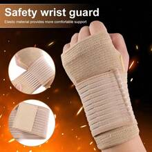 Adjustable Sports Wristband With Compression Support, Provides Wrist Support, Suitable For Men And Women Sports And Fitness (Single Pack) - Multicolor - View 3