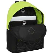 Real Betis Balompié | Betis Balompié School Backpack Adaptable To Trolley (Without Trolley) Water Resistant, Official License, 2 Large Compartments, Bottle Pocket - Standard - Actual - View 5