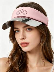 Alo Women's Summer Mesh Baseball Cap – UV Sun Protection Hat For Outdoor Sports, Running & Casual Wear Women's Breathable Mesh Baseball Cap – Summer Sun Hat With UV Protection For Outdoor Sports & Everyday - 粉紅色 - 查看 7