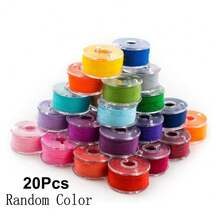 10/20/50Pcs Multicolor Sewing Machine Bobbins Spools Reusable Plastic Bobbins For Home Sewing Accessories Tools - A - View 10