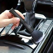 Car Soft Bristle Cleaning Brush, Manual Interior Cleaning Tool, Soft Bristles Won't Damage Interior, Easily Sweeps Away Dust And Debris, Multi-Surface Universal Cleaning Tool For Cars - Car Cleaning Brush - View 9