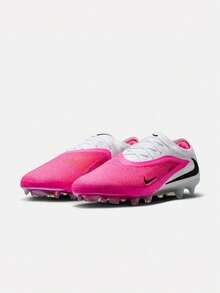 Nike 男款 PHANTOM 6 LOW ELITE FG T 低筒足球鞋 IH1778-900 - 西瓜粉 - 查看 4