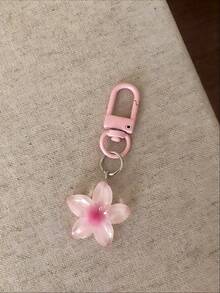 1/3pcs Cute Flower Keychain, Transparent Colorful Daisy Keychain, Women's Accessory, Earphone Case Colorful Transparent Resin Floral Cute Keychain Accessory, Car Key Chain Pendant, Flower Wallet Charm, Bag Pendant (Suijiyans), Suitable For Handbags - One Size Fits All - View 7