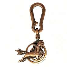 Retro Metal Pirate Ship Craft Sculpture Model Keychain, Suitable For Table Decoration, Car Keychain, Zinc Alloy Goldfish Mouth Keychain, Toy Keychain, Bag Pendant Gift - A - View 10