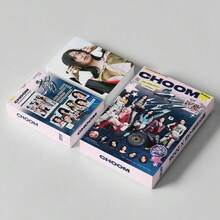 55張 K-POP BABY/MONSTER 3rd Album CHOOM 主題 Lomo 卡，AHYEON、RUKA、PHARITA、RORA、ASA、CHIQUITA K-Pop 明星卡，團體與個人盒裝卡片收藏，一套雙倍喜悅 - 單件 - 查看 4