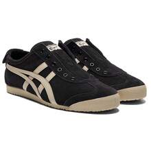 Onitsuka Tiger Unisex Slip-On Comfortable Casual Shoes - 黑色 - 查看 4