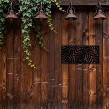 2D Flat - 1pc 2D Wall Art, Featuring Brown Leaf Design, Perfect For Decorating Your Living Room, Bedroom Or Office KWYK - Black - View 12