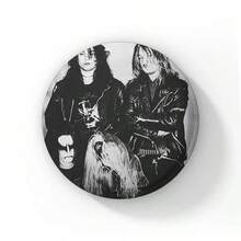 58mm Hot Rock Mayhem Band Soft Button Pin, Vintage Punk Style Badge, Bag Decoration Accessory, Fan Collectible, Gift For Friends - 58 mm - View 13