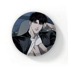 58mm 新款韓系 BL 漫畫《Shutline》軟質鈕扣徽章 男愛漫畫 Gillan Jake Moon Shingun 動漫胸章 粉絲收藏 - 58 mm - 查看 16