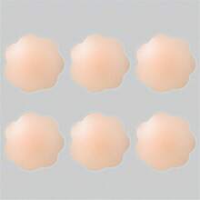 10pcs Reusable Seamless Silicone Nipple Covers, Invisible Self-Adhesive Anti-Protrusion Breast Pads, Comfortable Breathable Easy To Clean Lingerie Accessories For Women - A - View 7