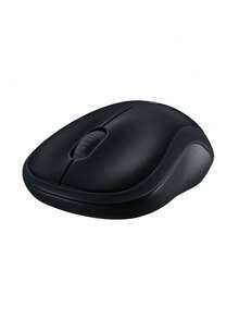 Logitech B220 Wireless Mouse, A Quiet USB Wireless Mouse For Business And Office Use. Compact And Portable, Suitable For Small And Medium-Sized Hands. Compatible With Laptops And Desktops. Symmetrical Design. Includes A 2.4G Wireless Receiver. Black. - View 6