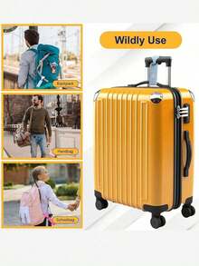 Waterproof Colorful Luggage Tags - Suitable For Various Bags And Suitcases, Help You Easily Identify, Fashionable Flat Design, Equipped With Labels - Multicolor - View 5