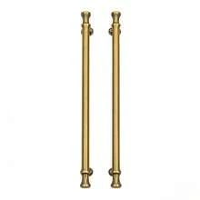 2PCS Vintage Brass Cabinet Door Handles | European Luxury Cabinet Knobs | Wardrobe Drawer Hardware Accessories - Brushed Brass - View 8