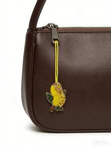 Fruit Summer Beach Vacation Style Bag Charm, Fashionable Cute Versatile Rhinestone Bag Pendant - Multicolor - View 5