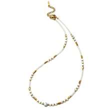Monlansher New Women's Handmade Natural Stone Beaded Necklace, Fashion Bohemian Style, Casual Daily Versatile, Light Luxury Premium Feel - Beaded - View 11