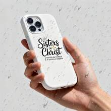 1/2/5pcs "Sisters In Christ Are Sisters For Life" Stickers, Suitable For Laptops, Water Bottles, Bibles, Journals, Faith Gifts For Christian Friends, Church Groups, Bible Study - A - View 5