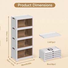 Storage Trunks & Chests - White - View 12
