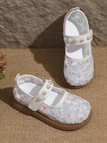 Girls' Flat Shoes Mesh Breathable Loose Fit Spring Autumn New Student Shoes Girls' Shoes Breathable Dance Shoes Fashion Shoes Comfortable Lightweight - Multicolor - View 4