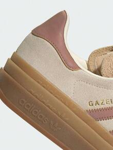 Adidas Originals GAZELLE BOLD 經典厚底運動鞋 男女款 JS3893 - 棕色 - 查看 7