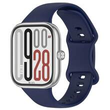 Butterfly Buckle Silicone Watch Strap Replacement Band Compatible With Redmi Watch 4 /5 /6 Compatible With Xiaomi 10Pro /9Pro /8Pro Smart Watch - one-size - View 12