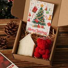 Christmas Holiday Gift Set. Shaped Scented Candles, Home Decor Figurines - 1PC - View 13