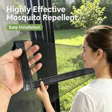 Removable Magic Sticker Window Screen Household Dustproof Bug Net - A - View 1
