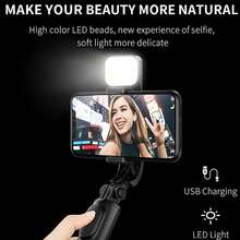 Professional Extendable Phone Selfie Stick, 40-Inch Floor Stand With Wireless Remote Control, 360° Rotatable Stable Anti-Shake Handheld Monopod, Designed For Live Streaming, Travel, And Outdoor Vlogging, Compatible - View 5