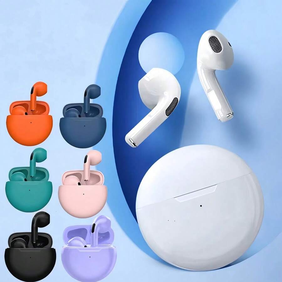 Earbud Bluetooth Nirkabel TWS In-Ear untuk Olahraga dan Gaming, Peredam Kebisingan dengan Mikrofon - View 1