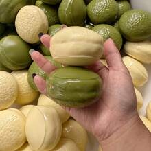 1個新款白色巧克力抹茶派手工脆感壓力紓壓捏捏球 跨境新品紓壓玩具 - 彩色 - 查看 3