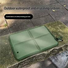  1pc Portable Foldable Outdoor Seat Cushion, Waterproof Lightweight Foam Pad For Camping, Hiking, Picnic & Stadium  - Multicolor - View 4