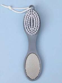 1pc 4-In-1 Multifunctional Foot Brush, Includes Foot Brush, Pumice Stone, Foot File And Sandpaper, Suitable For Removing Calluses And Rough Heels, Home Foot Care Tool - A - View 10