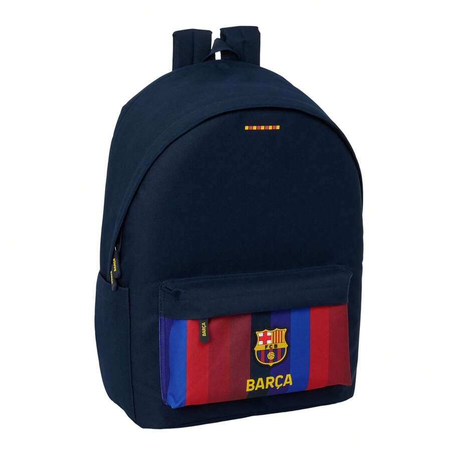 FC Barcelona 巴塞隆納足球俱樂部雙肩書包,第一套球衣,兒童及青少年適用,可搭配拉桿箱使用,附水壺口袋 - 雙(1) - 查看 1