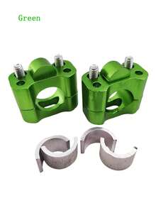 7/8" Motorcycle Handlebar Clamps Risers Adapter CNC Alloy Dirt Pit Bike ATV Motorbike Accessories Universal For BMW Suzuki - Variable Diameter Briquette - View 14