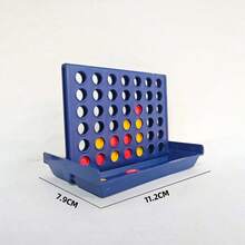 Small - Classic Board Game Four In A Row, Connect Four, Party Game, Fun Entertainment Game, Multiplayer Battle Game, Connect Game - Multicolor - View 6