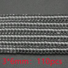 1個 3*6mm 玻璃直切隔珠 彩色隔珠 DIY珠寶配件 手鍊項鍊手機鍊鑰匙圈包包串珠吊飾 衣飾髮飾 手作手工材料 - 3*6mm直切隔珠 - 查看 33