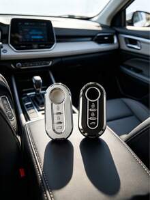 Funda protectora de llavero de moda, hecha de material TPU suave para brindar protección completa a las llaves de Fiat 500. Cubierta protectora universal para control remoto de llaves de coche Bravo - A - Ver 5
