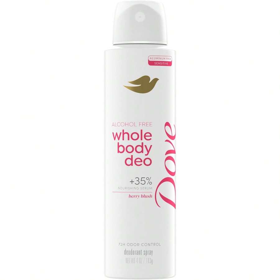 Dove Whole Body Deo  Free Deodorant Spray For Women Berry Blush 4 Oz Variant 1 - 沒有任何 - 查看 1