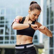 Unisex Hip Support Belt For Daily Life And Fatkun Sports Fitness, Butt Lift And Shaping - Black - View 5