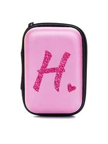 Tas Penyimpanan Digital Mini Portabel Motif Hati Merah Mawar Huruf A-Z, Tas Digital Tahan Air dan Anti Jatuh Motif Hati, Kantong Organizer Ritsleting Tahan Guncangan, Tas Perjalanan Portabel untuk Earphone, Kabel Pengisi Daya, USB Drive, dan Aksesori Digital Kecil, Ringan, Kotak Penyimpanan Ritsleting, Tas Penyimpanan Kabel Data Gaya Dompet, Tas Digital, Tas Produk Elektronik, Sempurna untuk Penggunaan Sehari-hari, Perjalanan, Kerja dan Belajar, Tas Penyimpanan Aksesori yang Dipersonalisasi, Hadiah untuk Teman, Keluarga dan Kolega. - MultiWarna - View 24
