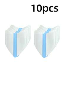 Disposable V-Shaped Anti-Chafing Thigh Pads – Invisible Non-Woven Inner Thigh Friction Patches, Breathable Non-Slip Leg Protectors, Ideal For Plus Size Men And Women, Summer, Dresses And Outdoor Activities - Multicolor - View 10