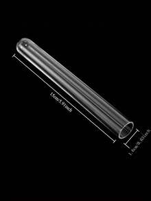 1PC/9pcs Chậu hoa thủy canh ống acrylic trong suốt, bình hoa, ống thủy canh - trong suốt - Xem 14