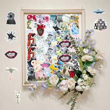 50pcs Weird Core Millennium Y2K Elements Old Era Dreamcore Vintage Style Creative Personalized Decorative Tablet Water Bottle Stickers - Dream Core - 1988 - View 8
