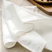 1/2/6/10pcs White & Light Purple Soft, Absorbent Paper Napkins - White - View 1
