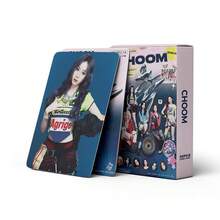 55張 K-POP BABY/MONSTER 3rd Album CHOOM 主題 Lomo 卡，AHYEON、RUKA、PHARITA、RORA、ASA、CHIQUITA K-Pop 明星卡，團體與個人盒裝卡片收藏，一套雙倍喜悅 - 單件 - 查看 3